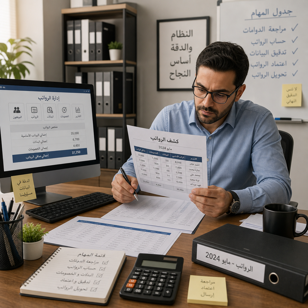كيفية حساب راتب HR في السعودية: دليل شامل