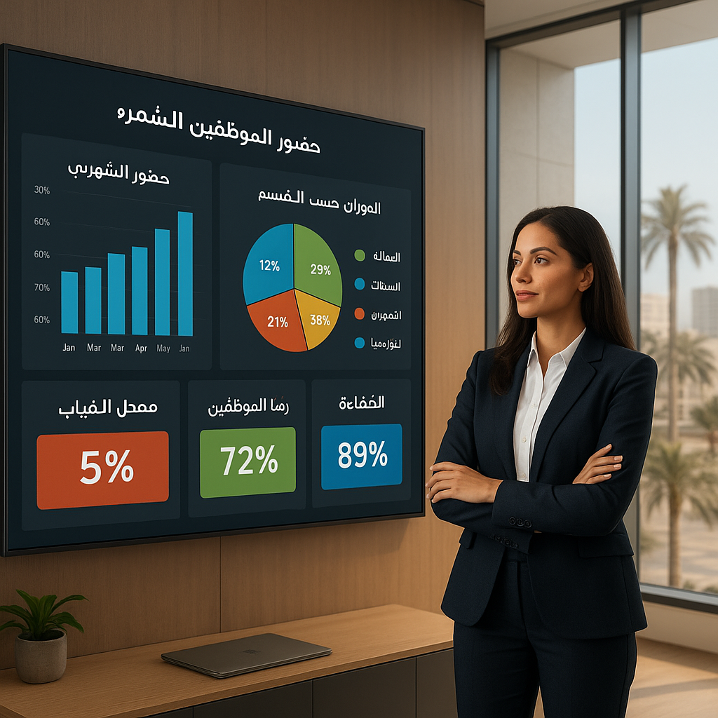 أفضل أنظمة تقارير وتحليلات الموارد البشرية للشركات في السعودية