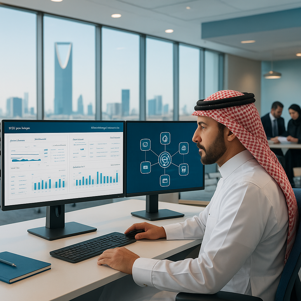 تكامل نظام الموارد البشرية مع الأنظمة الحكومية السعودية